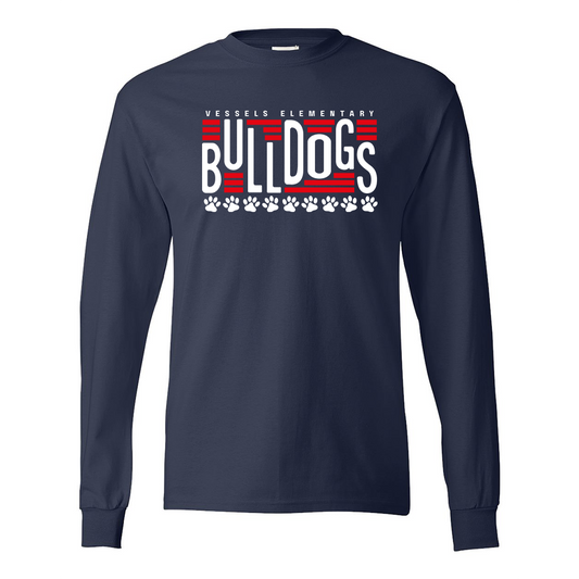 Bulldog Heights Cotton Long Sleeve Tee