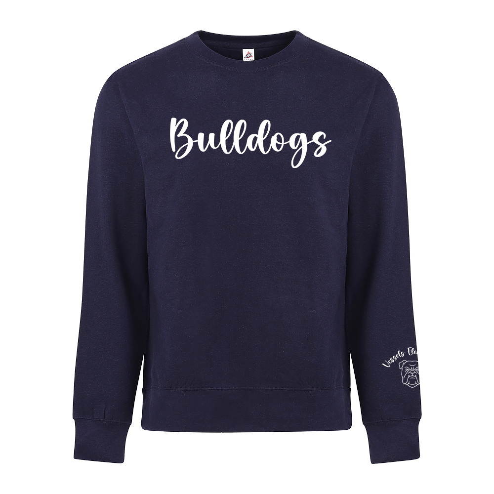 Cursive Crewneck Sweatshirt