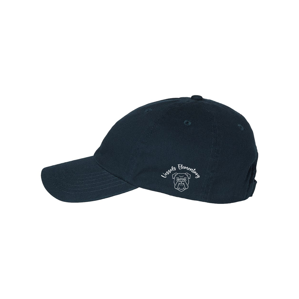 Cursive Bulldogs Dad Hat