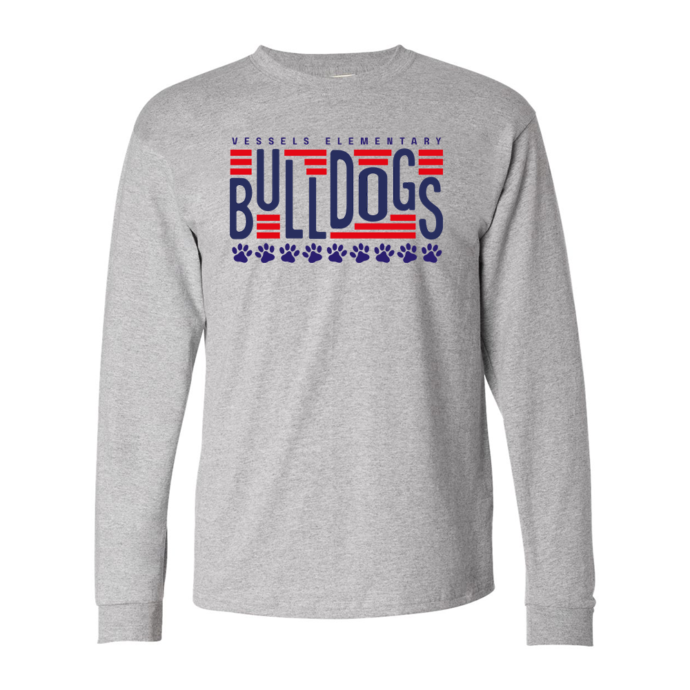 Bulldog Heights Cotton Long Sleeve Tee