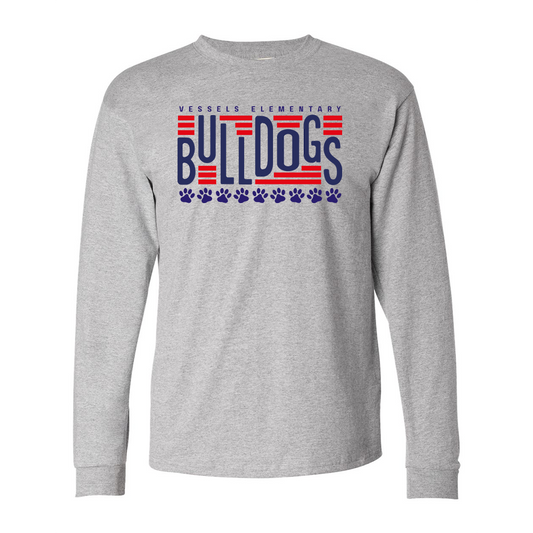 Bulldog Heights Cotton Long Sleeve Tee