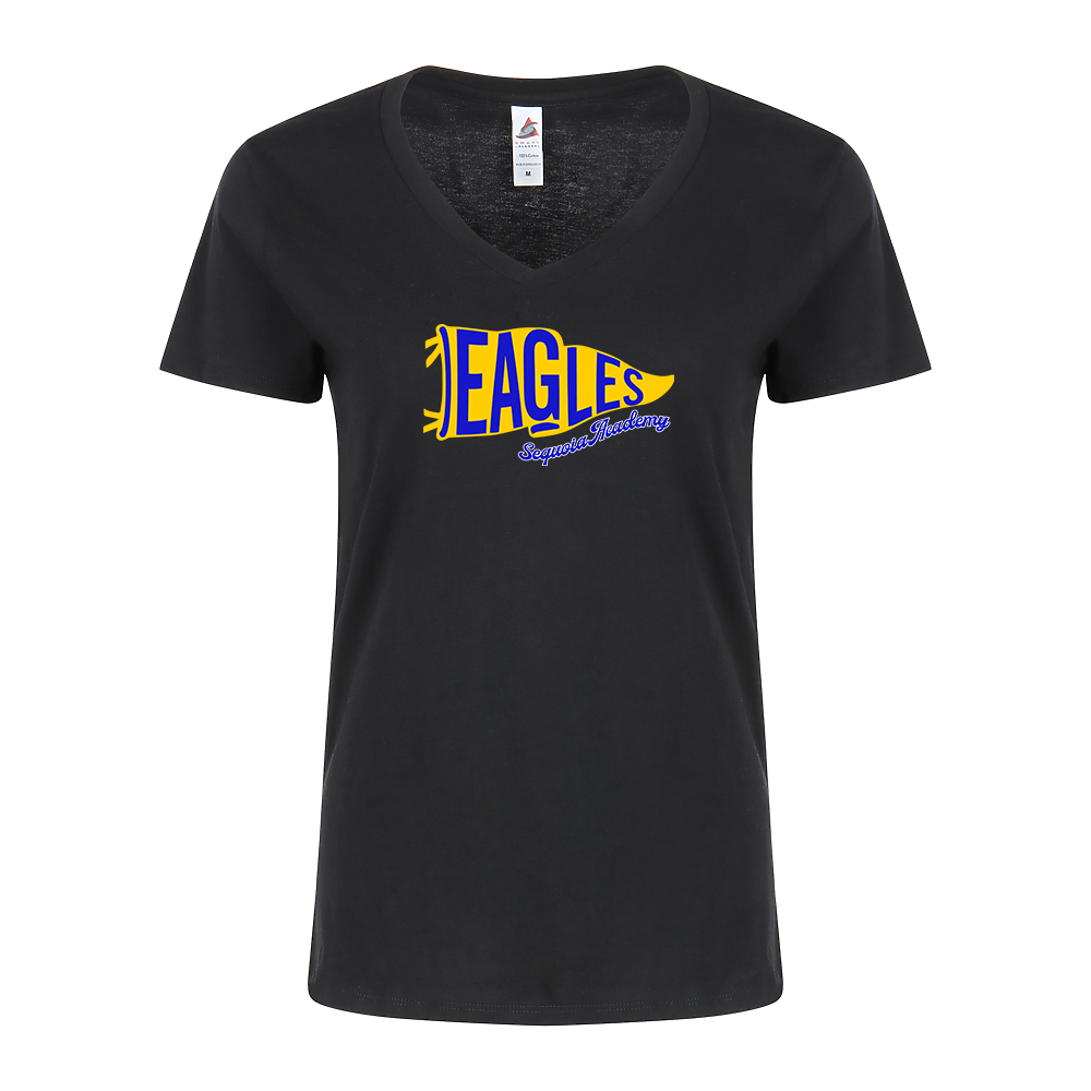 Eagle Pennant Women's V-Neck