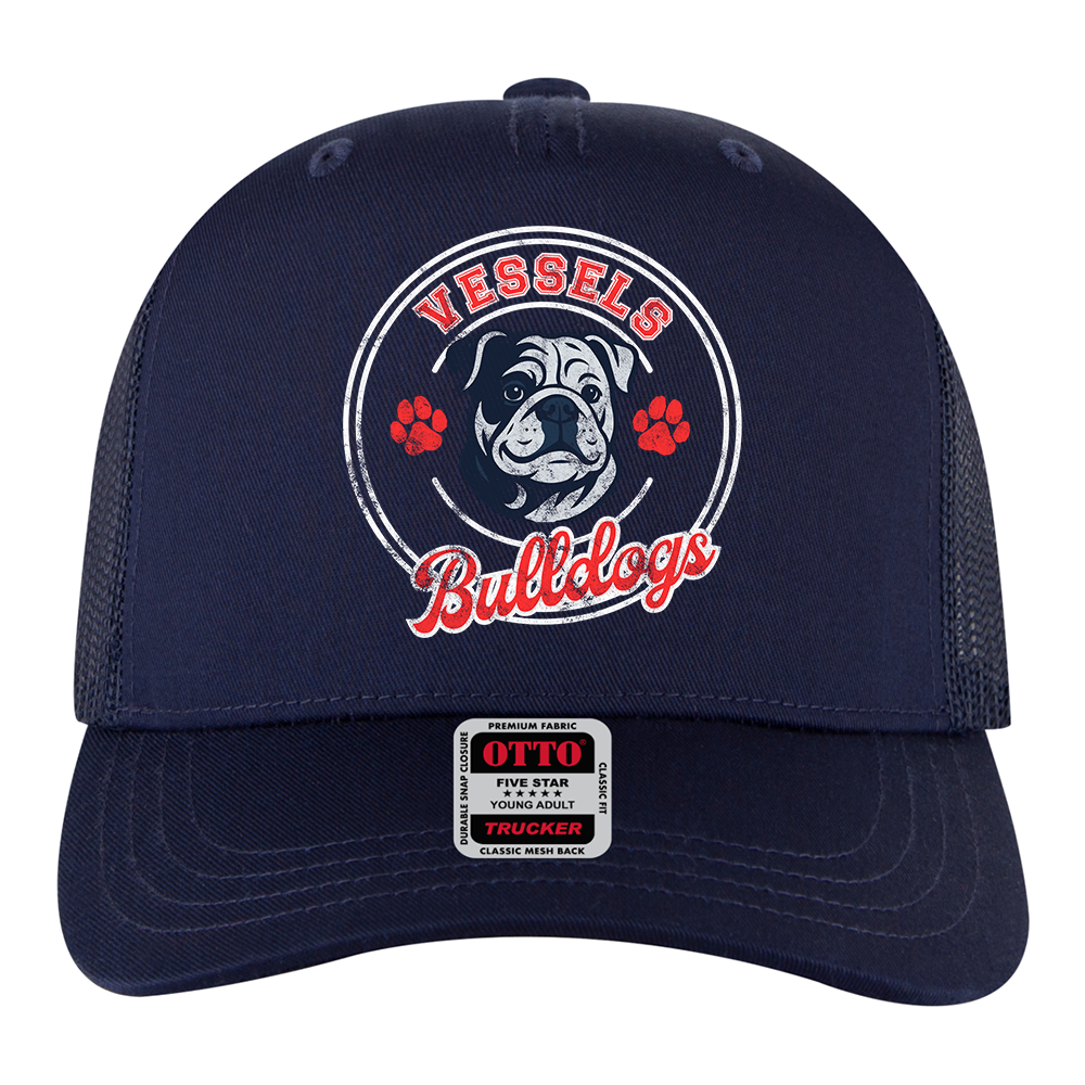 Bulldog Stamp Trucker Hat