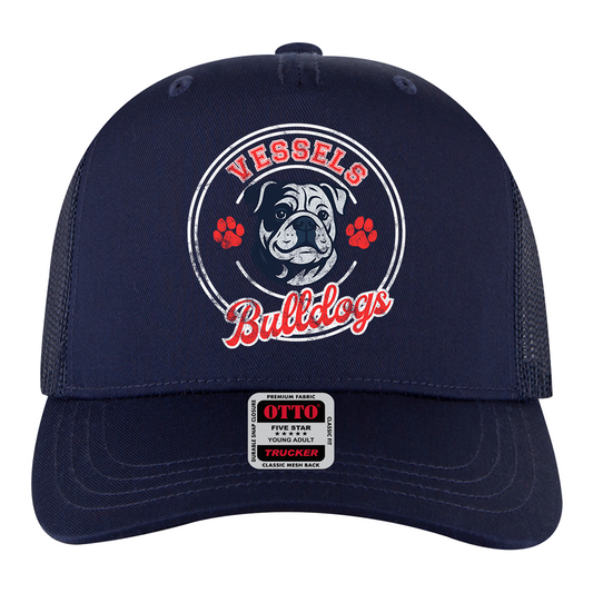 Bulldog Stamp Trucker Hat